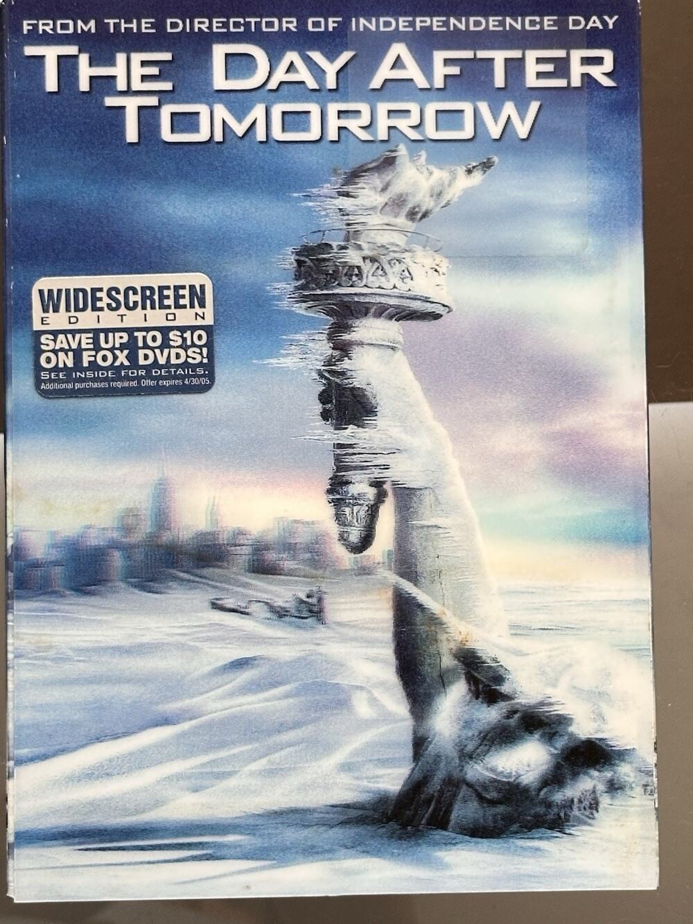 The Day After Tomorrow DVD 2004,Widescreen) Dennis Quaid